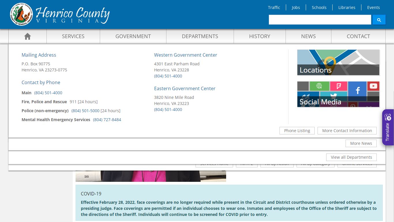 Circuit Court Clerk's Office - Henrico County, Virginia